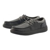 Hey Dude Zapatos Mocasines Mujer Polly Black Graphite