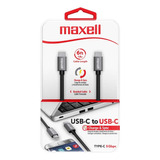 Maxell Cable Usb-c Tipo C A C Black