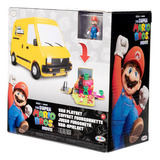 Playset De Mario Bros Camioneta Con Figura Incluida Pelicula