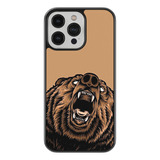 Case Funda Para iPhone Oso Pardo Cafe Salvaje Animales