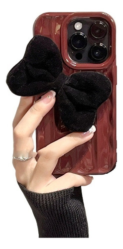 Cute Wave 3d Bow Soft Silicon Case