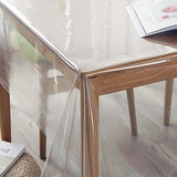  Tela Hule Cristal Pvc Transparente 1 X 1.40 Mt. 100 Microne