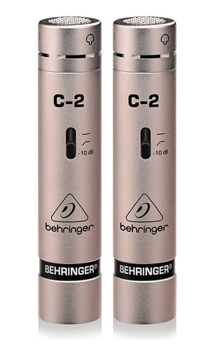 Behringer C-2 Kit De 2 Micrófonos Condensadores 