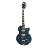 Guitarra Elétrica EpiPhone Original Collection Uptown Kat Es Archtop De  Bordo/choupo Sapphire Blue Metallic Metálico Com Diapasão De Ébano