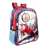 Mochila Niño Primaria Spiderman 100% Original 3d 164375