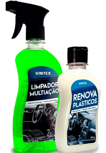 Renova Plásticos Revitaliza Borracha+ Limpador Apc Multiação