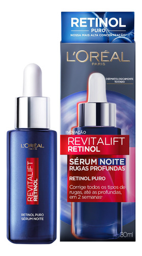 L'oréal Paris Revitalift Retinol - Sérum Facial Noturno 30ml