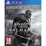 Assassins Creed Valhalla Ultimate Edition Ps4 Físico