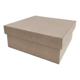 Caja De Regalo Madera Mdf 16x16x6 