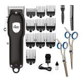 Maquina De Cortar Pelo Profesional + Kit Tijeras Profesional