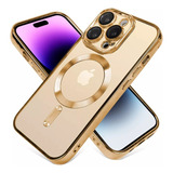 Funda Para iPhone XS Max Magsafe Metalizada Cubre Camara