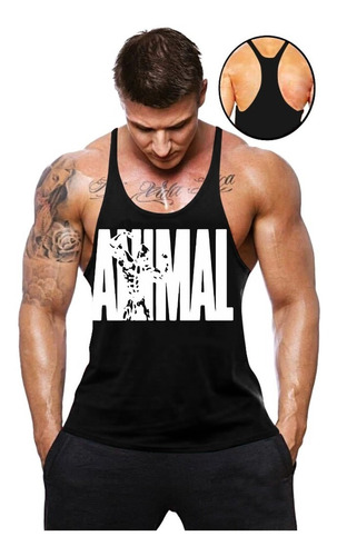 Camiseta Regata Super Cavada Animal Universal Treino Maromba