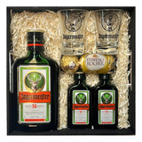 Kit Jagermeister X3 + Vasos + Chocolates - Perez Tienda