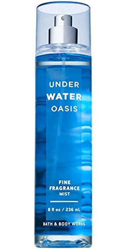 Bath And Body Works Underwater Oasis Fine Fragrance Mist 8 F