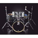 Set Rock - Batería De 5 Cuerpos Zz Percusión Color Cenizza