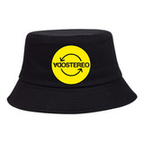 Gorro Pesquero Soda Stereo Negro Sombrero Bucket Hat