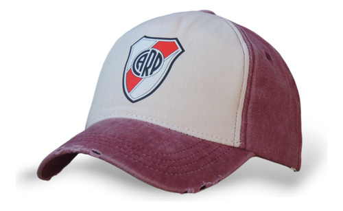 Gorra Trucker River Plate Millonario Jean Vintage Estampada