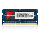 Memoria Ram Kuesuny 4gb Ddr3 1066mhz Sodimm Pc3-8500 Laptop