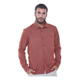 Camisa Bolt Terracota Montagne Trekking Sec Rápido Filtro Uv