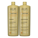 Felps Kit Xrepair Shampoo + Concidicionador 2x1l + Brinde