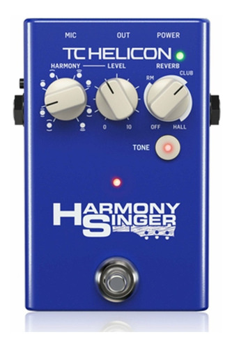 Tc Helicon Harmony Singer 2 Pedal Reverb Armonizador Voces