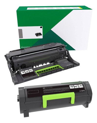 1 Toner + 1 Cilindro P/ Lexmark 56fb000 Mx622 Ms621 Mx421 6k