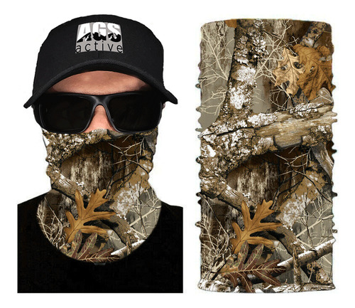 Pasamontaña Camoufla Balaclava Cacería Camping Buff Bandana