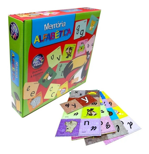 Jogo Memoria Alfabetica / Pais & Filhos