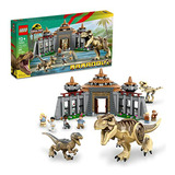 Centro De Visitantes De Jurassic Park Lego: Ataque Del T. Re