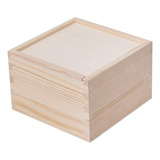 Caja De Madera Para Dulces De Boda, Organizador 12x12x8cm