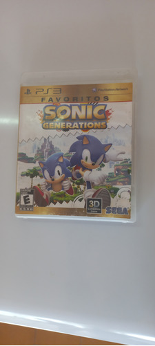 Juego Sonic Genertions Ps3