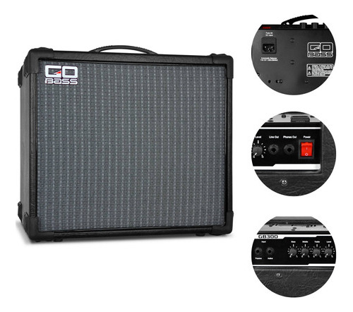 Amplificador Baixo Borne Gobass Gb300