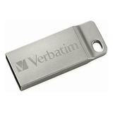 Verbatim 98749 Flash Drive 32 Gb, Metal Executive, Usb 2.0,