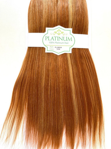 Cabelo 50% Humano 50% Orgânico - Platinum Glamor - 65cm/300g