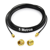 Pack 4pcs Cable Extensor Pigtail Sma Rg174 Coaxial 5 Metros
