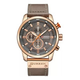 Reloj Curren 8291bnrg Beige Hombre