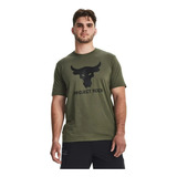 Camiseta Under Armour Rck Brhma Ss-verde