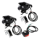 2 Unds Led Motocicleta Luces 125w Luz Motorcycle Headlight