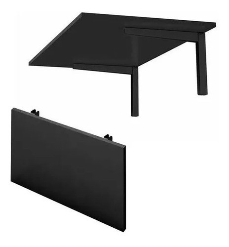 Tampo Bancada Mesa Dobrável Retratil De Parede 90 X 45cm