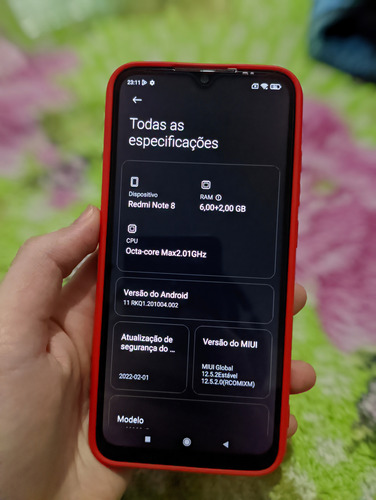 Xiaomi Redmi Note 8 6gb 128 Gb Excelente Qualidade