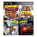 Crash Bandicoot 1+2+3+ctr + Spyro Ps3 5en1