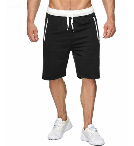 Bermudas Para Hombre, Pantalones Cortos Deportivos Casuales