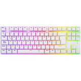 Teclado Mecánico T-dagger Bora Rgb T-tgk315w White - Sw Red