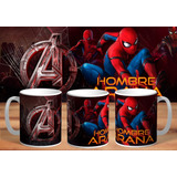 Taza De Plastico Spiderman Super Heroes  Irrompible #2