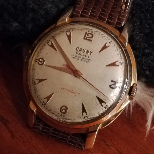 Reloj  Cauny Prima  -  La Chaux-de-fonds  -  Swiss Coleccion