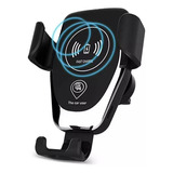 Soporte Celular Cargador Inalámbrico Auto Qi Wireless Rapído