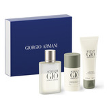 Kit Perfume Hombre Armani Acqua Di Gio Men Edt 100 Ml + Deso