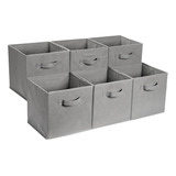 6pz Caja De Almacenamiento Ropa Plegable Cubos Organizadores