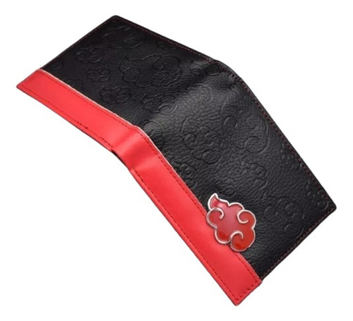 Cartera Akatsuki Itashi Naruto Sasuke Nueva Logo Metal