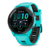 Smartwatch Forerunner 265 Musica Reloj Amoled Garmin Tactil Color Del Bisel Turquesa